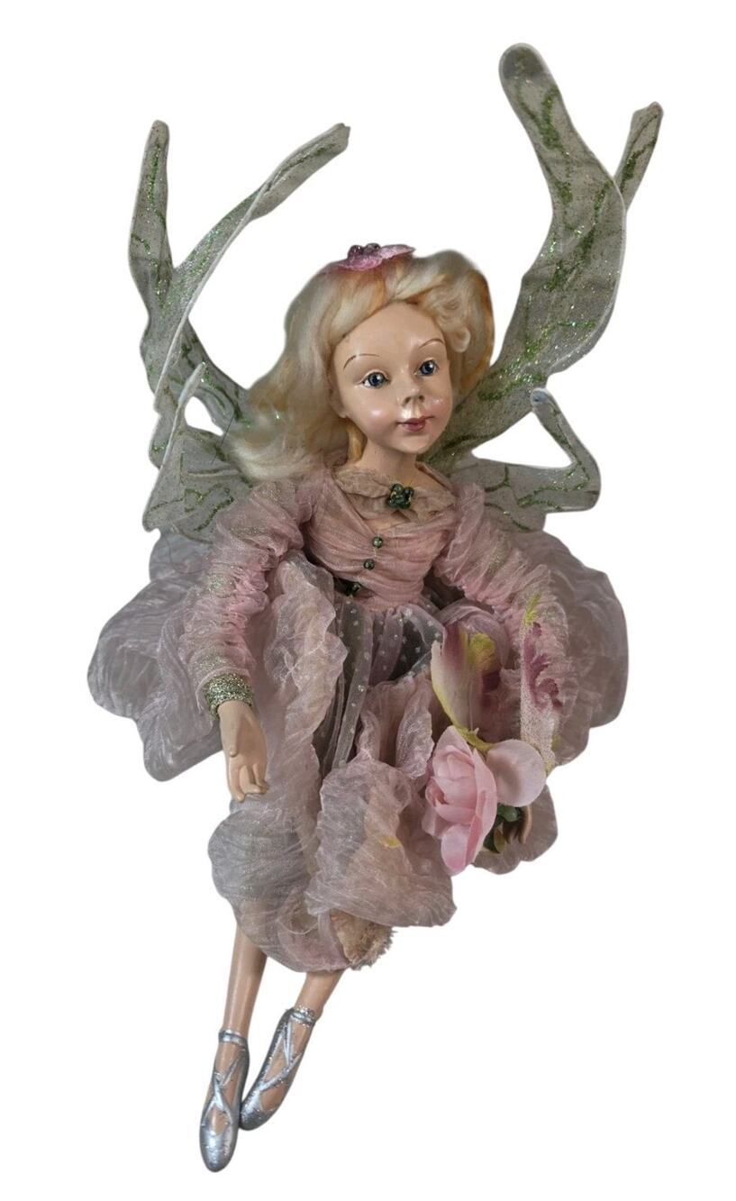 Vintage Winward Enchanted Fairy Doll Figurine Elf Decor